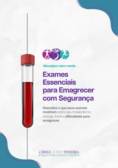Capa do e-book Exames Essenciais para Emagrecer com Segurança