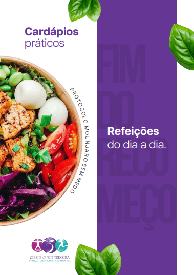 Capa do e-book Cardápios práticos — Refeições do dia a dia